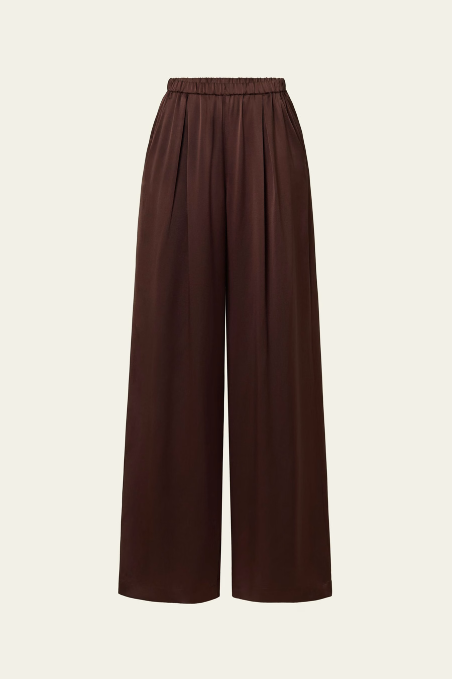 シルクシャルムーズ ワイドレッグパンツ
