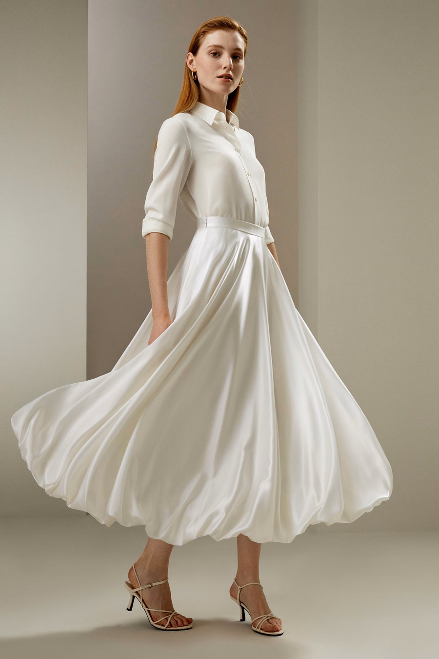LILYSILK X LYDIA MILLEN スノードロップスカート