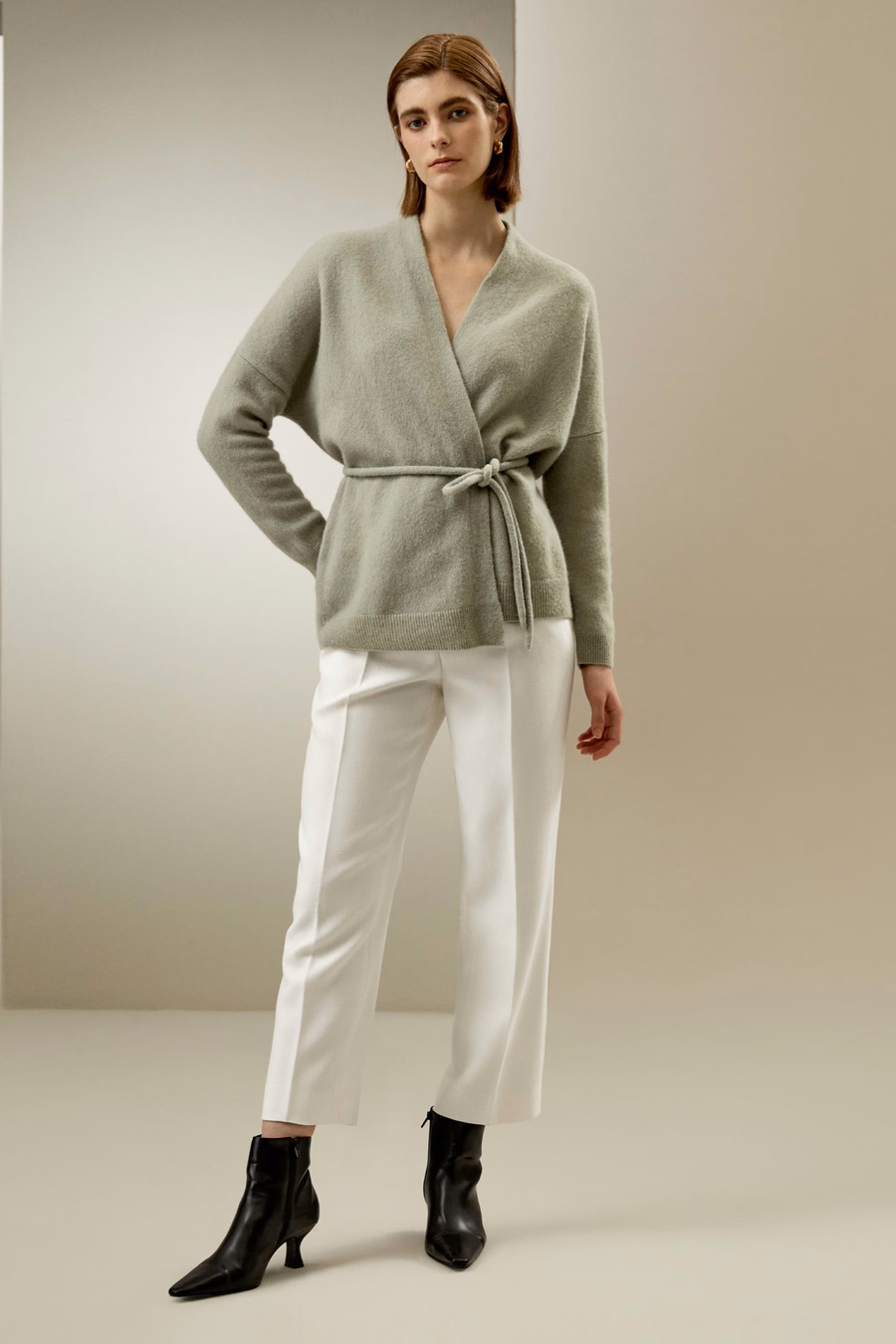 Lounge Wrap Knit Cardigan